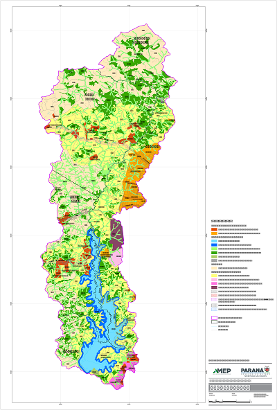 Mapa Apa do Passauna - AMEP