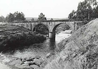 Foto antiga da ponte