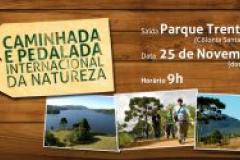 No dia 25 de novembro acontece em Piraquara a 7ª Caminhada e a 1ª Pedalada Internacional da Natureza.