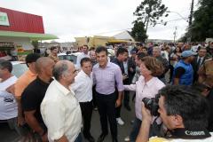 O governador Beto Richa anunciou, no dia 08 de abril, que o Estado vai retomar as obras de duplicação da Rodovia da Uva (PR-417), entre Curitiba e Colombo, na Região Metropolitana de Curitiba. 