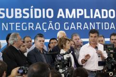 O governador Beto Richa anunciou no dia 11 de maio a ampliação do subsídio ao transporte de Curitiba e Região Metropolitana, que passa a ser de R$ 76,6 milhões por ano. 