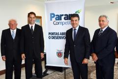 Beto Richa assinou protocolos para inclusão de duas empresas no  Paraná Competitivo, uma em São José dos Pinhais e outra em Almirante Tamandaré.