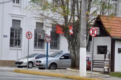 RIO NEGRO, 03/04/2014 - O diretor-geral do Departamento de Trânsito do Paraná (Detran), Marcos Traad, acompanhou nesta semana a finalização do programa de sinalização viária na cidades da Lapa e Rio Negro.