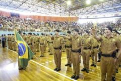 O governador Beto Richa anunciou no dia 10 de janeiro a incorporação de mais 2.736 soldados da Polícia Militar do Paraná, que irão atuar em Curitiba, região metropolitana, Litoral, Norte, Noroeste, Oeste e nos Campos Gerais. 