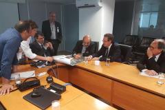 A reunião foi realizada na sede da ANTT em Brasilia.